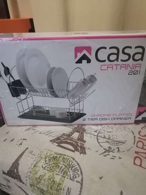 Casa Catania 201 2 Tier Dish Drainer