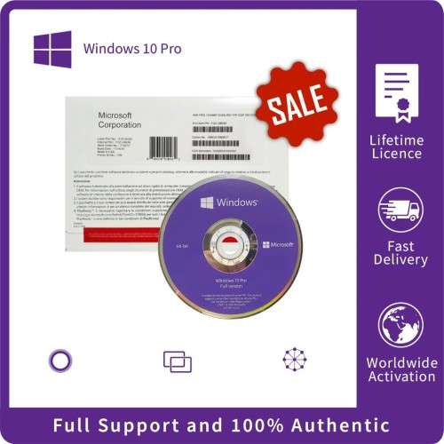 Sealed Windows 10 Pro Full DVD OEM 64Bit Pack. FREE COURIER 3 Working Days