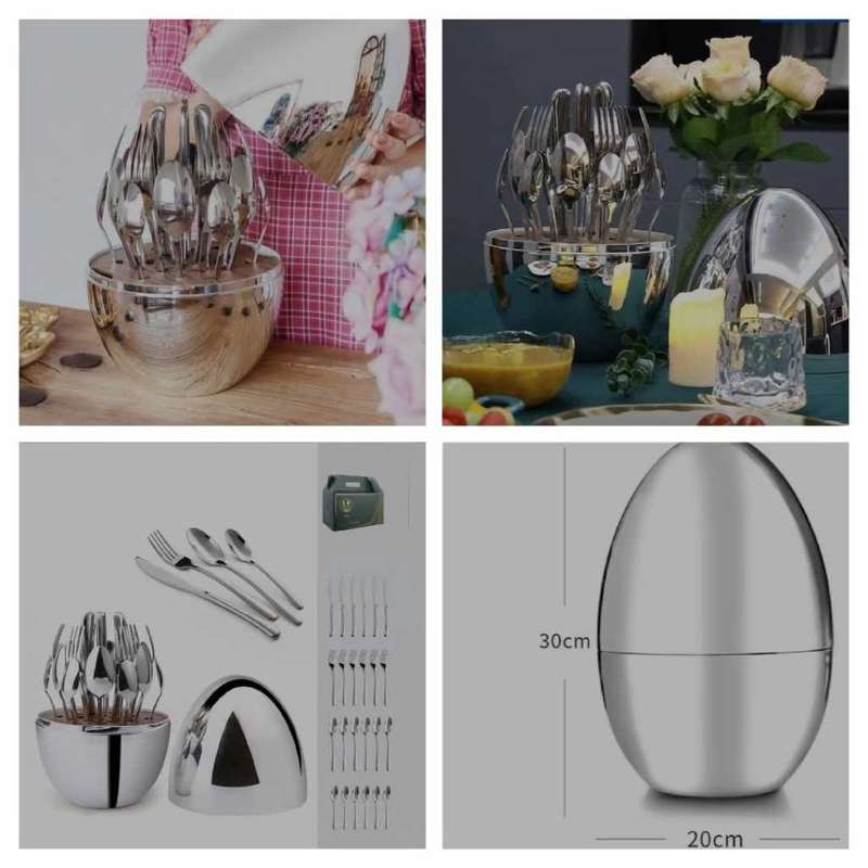 EGG CUTLERY SET