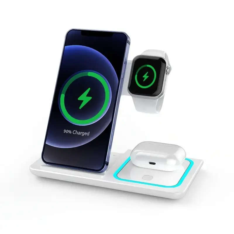 3 In 1 Fast Wireless Charging Station