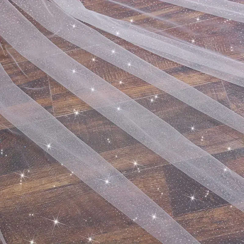 1pc Bridal Veil, Single Layer Wedding Veil