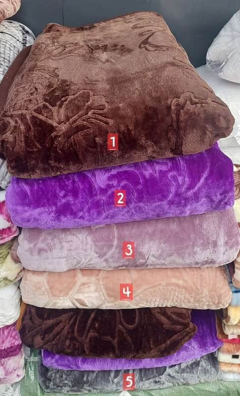 MINK BLANKETS PLAIN 2PLY