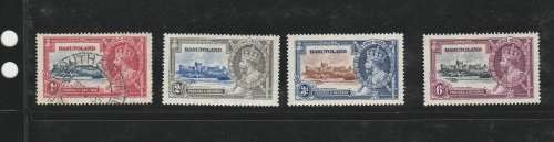 Used and MH set of SILVER JUBILEE 1935