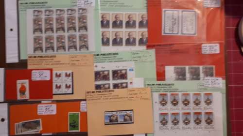 Dealer stock on 11 packets MNH RSA - including 4 block sets