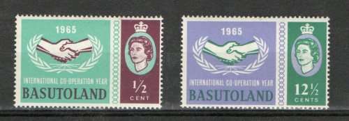 MNH International Co-Operation Year of BASUTOLAND
