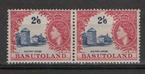 UMM horizontal pair 2/6 QE II of BASUTOLAND