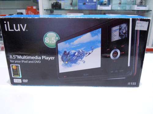 iLUV Multimedia player for iPOD and DVD