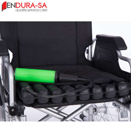 Wheelchair Cushion - Pneumatic. Endura Air Cushion & Cover 18"/46cm