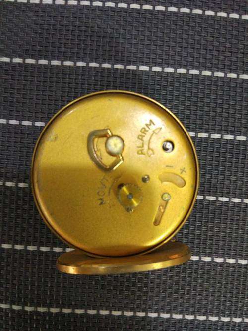 Jaeger Le coultre 8 days clock with alarm