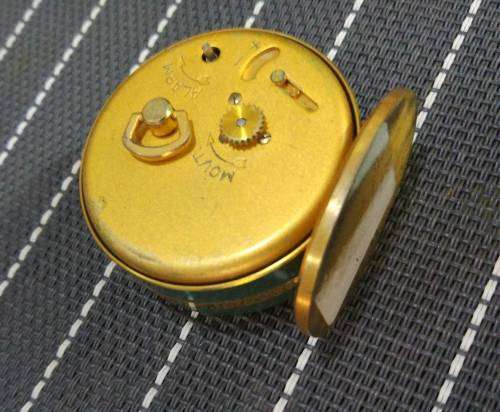 Jaeger Le coultre 8 days clock with alarm