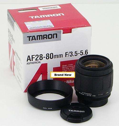 Tamron Zoom Telephoto 28-80mm Nikon Lens