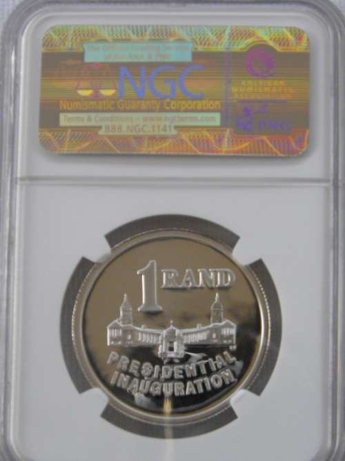 1994 SILVER R1 PRESIDENTIAL INAUGURATION PROOF 69 ULTRA CAMEO. NGC GRADED