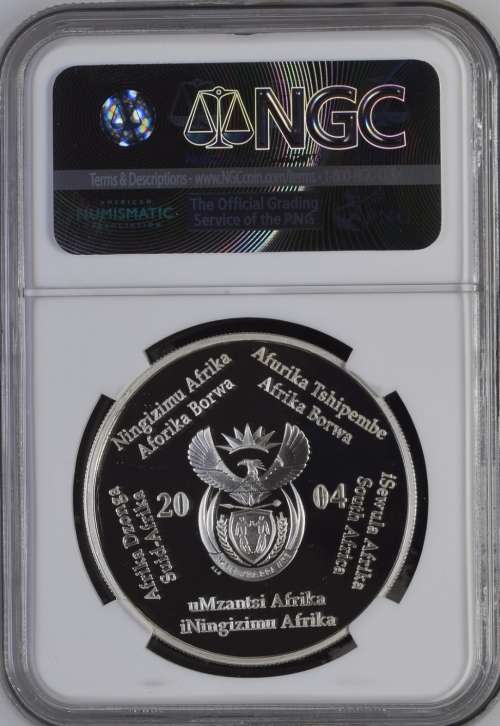 2004 SILVER PROOF R2 CROWN     -SPOTTED OWL-     NGC GRADED PF70 UC  **FINEST KNOWN!**