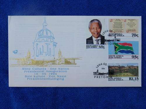 1994 PRESIDENT NELSON MANDELA FDC -63b