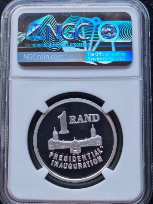 1994 SILVER R1 -PRESIDENTIAL INAUGURATION- NGC PROOF 68 ULTRA CAMEO.
