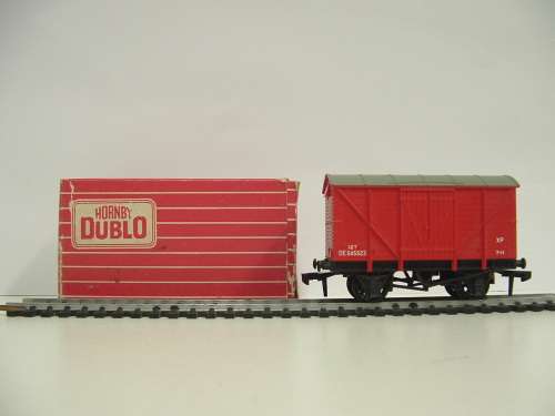 Hornby Dublo Super Detail Model 4318 Packing Van for Breakdown Crane - Mint and Boxed
