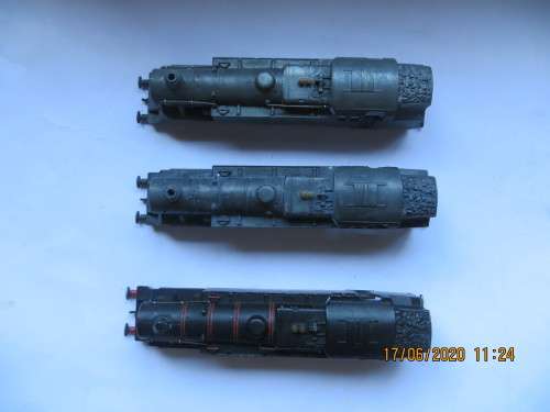 Hornby Dublo 2-6-4 Tank Bodies x 3