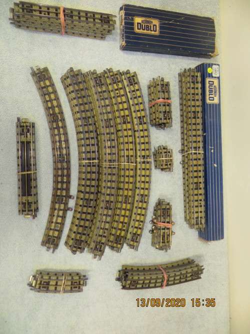 Hornby Dublo Assorted 3 rail Track x 73 pieces