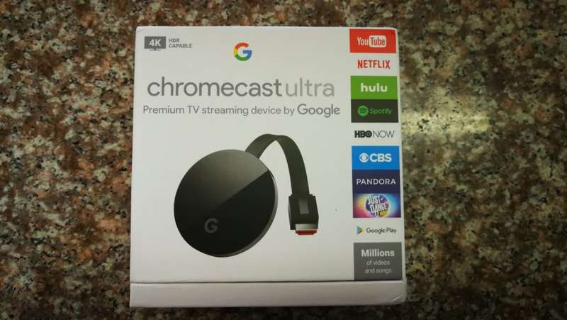 GOOGLE CHROMECAST ULTRA