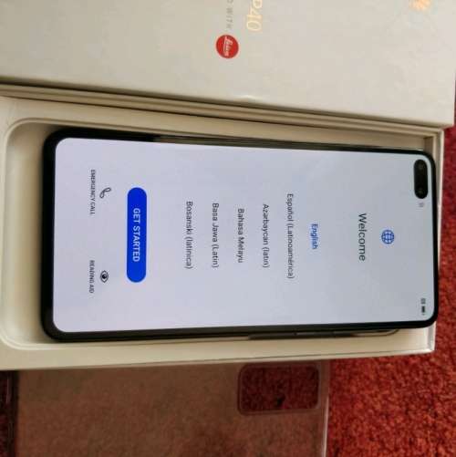 Huawei P40 Dual sim (e-sim) 128 GB 8 GB Ram Black 5G