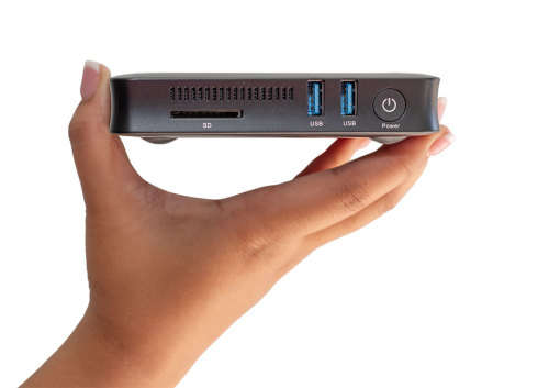 CloudGate X Mini PC , Celeron , 4 GB RAM , 64 GB Storage , Windows 10 Pro