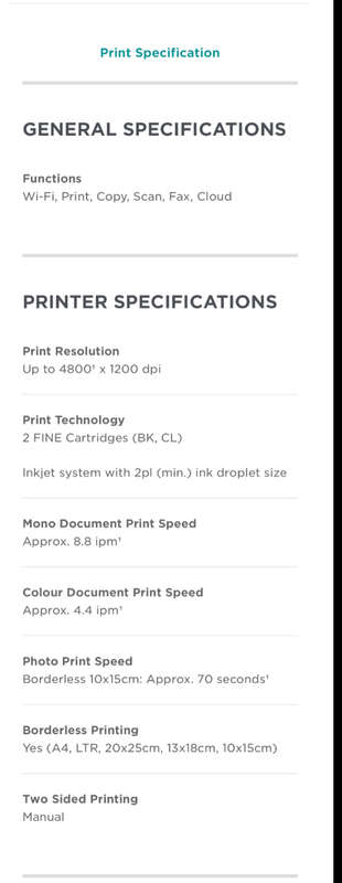 Canon Pixma MX494 - Printer , Scanner , Copier