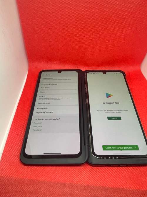 LG V60 ThinQ Dual Screen Android Smart Phone 256 GB Memory + 8 GB RAM
