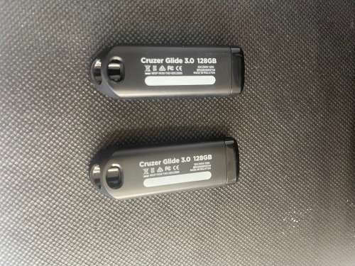 SANDISK CRUZER GLIDE 3.0 128GB FLASH DRIVE