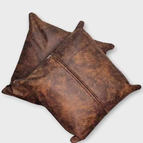 Game Hide Patchwork Throw Pillow - 45cm X 45cm