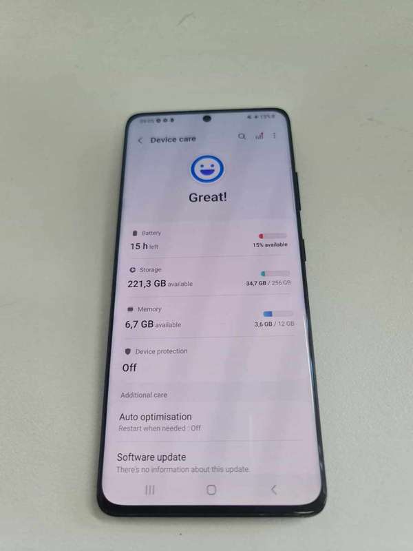 Samsung A52 256GB preowned