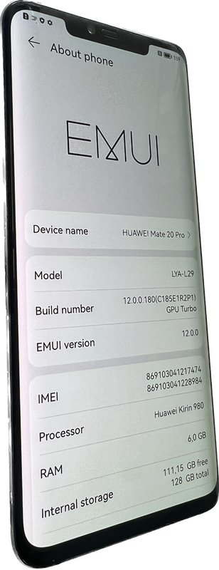 Warehouse Clearance : Huawei Mate 20 Pro - Power button fault- Spares / Repairs