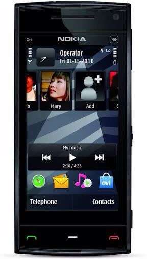 Retro Touch Screen  - Nokia X6 Feature Phone