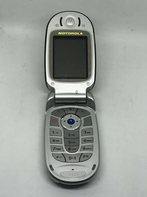Retro flip Phone - Motorola V535 + RETRO BLUETOOTH HEADSET