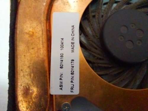 IBM Lenovo SL410 SL510 L510 L410 Heatsink Fan 60Y4179 60Y4180