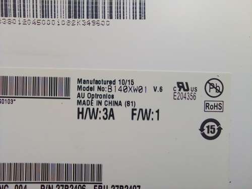 B140XW01 V.8 and V.9 Replacement LAPTOP LCD SCREEN 14.0` WXGA HD LED (or compatible model)