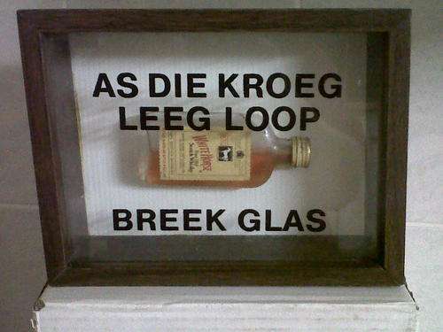 As Die Kroeg Leeg Loop