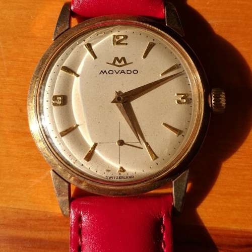 1960's Solid Gold MOVADO, Hand-Winding