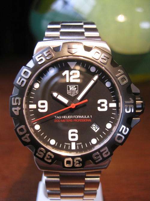 TAG HEUER FORMULA 1 - REAL AUCTION R1-00 START NO RESERVE! LIKE BRAND NEW!!!