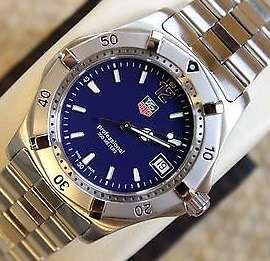 TAG Heuer Classic 2000 Royal Blue Dial *excellent condition*