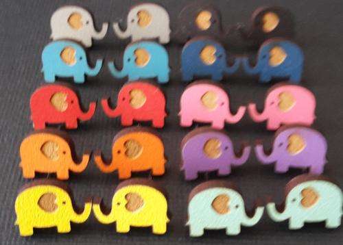 Laser cut handmade earrings studs 10pcs
