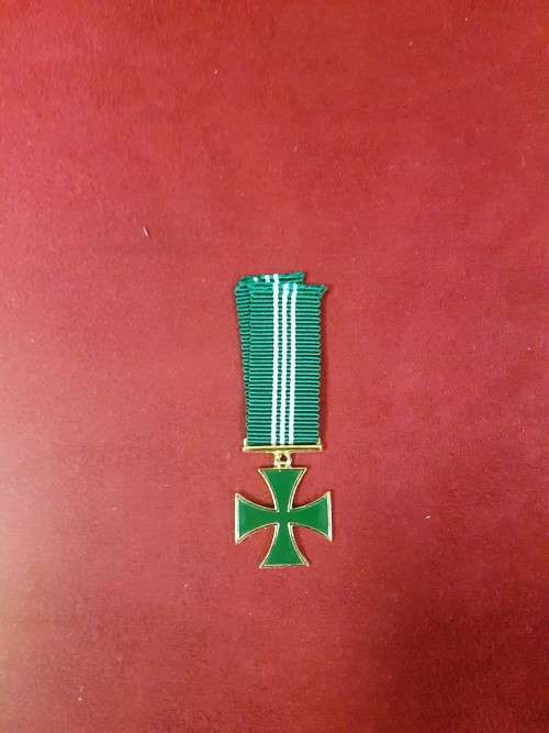 SA Correctional Service - Cross for Merit (1980 - 1996) Miniature Medal