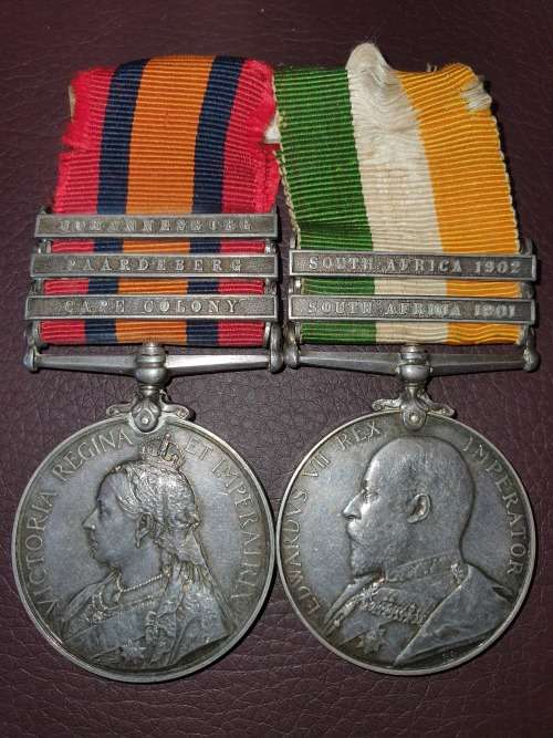 QSA and KSA (Kings own Scottish Borderers)