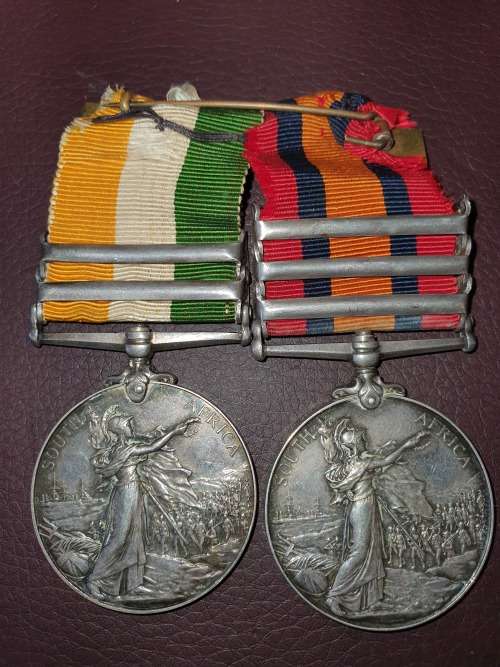 QSA and KSA (Kings own Scottish Borderers)