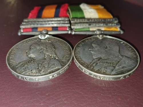 QSA and KSA (Kings own Scottish Borderers)