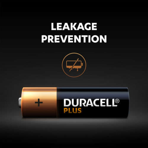 Duracell Plus AA Batteries - 4 Pack (New with 100% Extra Life*)