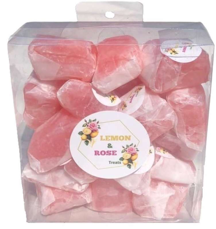 Extra Large (500g) gift box of Hand-made Rose-flavoured Turkish Delight