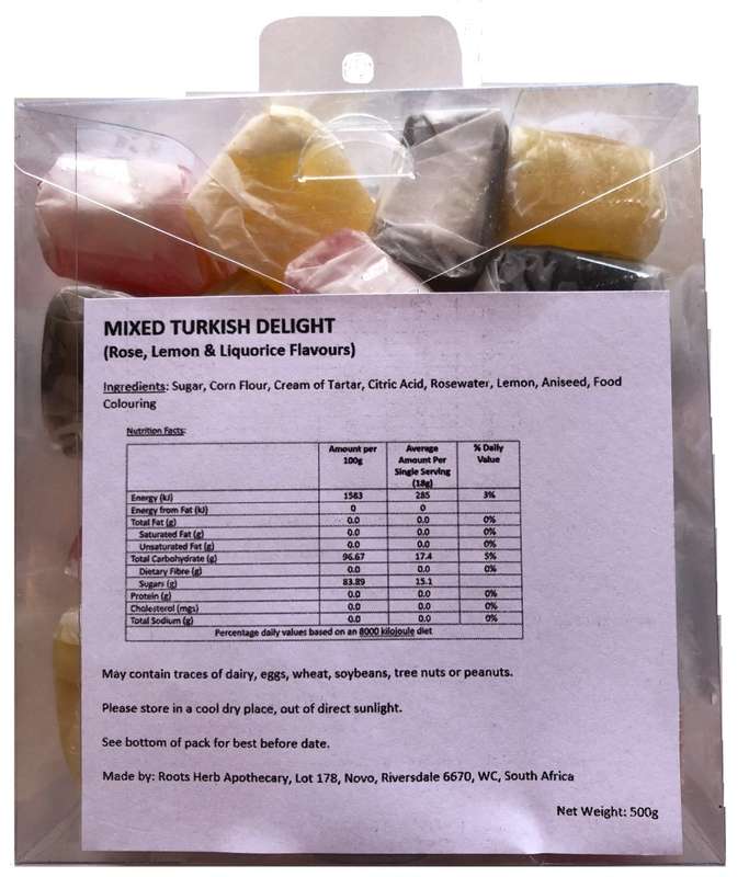 Extra Large (500g) gift box of Hand-made Mixed Turkish Delight