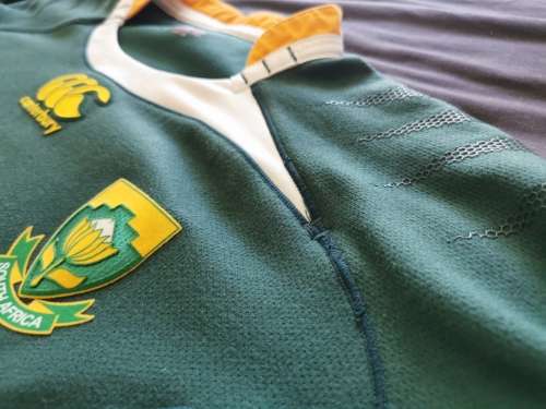 Rugby Jersey - Springbok Match Worn Jersey Victor Matfield