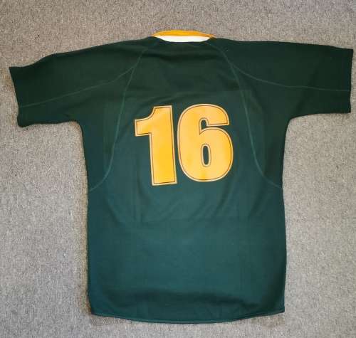 Rugby Jersey - Springbok Match Worn Gary Botha