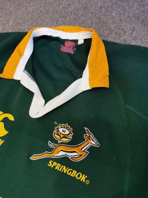 Rugby Jersey - Springbok Match Worn Gary Botha